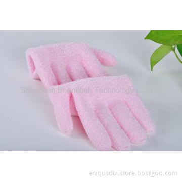 Family Skin Care Moisturizing Gel Gloves With 90% Cotton /